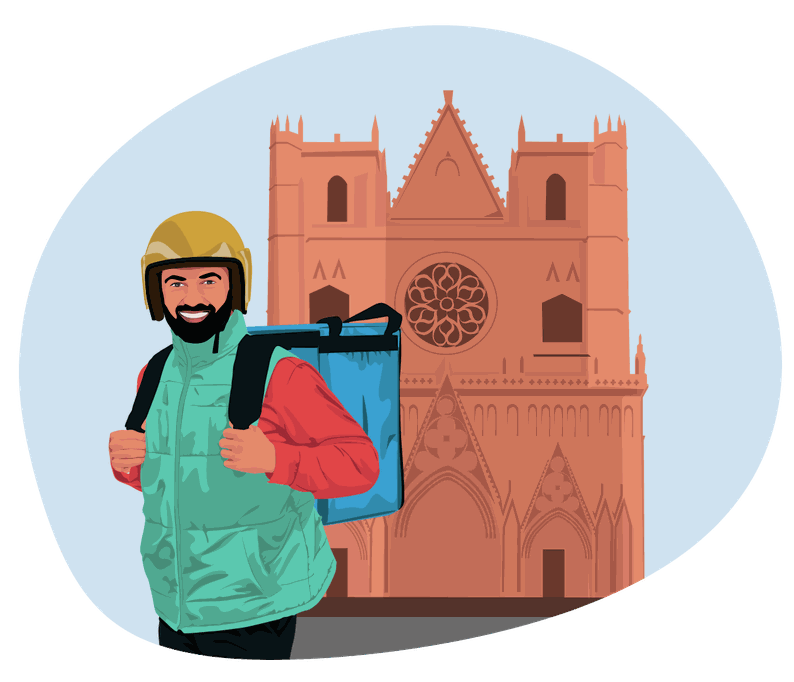 Devenir coursier à Lyon ?